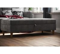 Dorel Hartford Storage Ottoman - Chenille - dark grey, none
