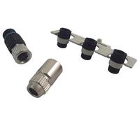 HARTING 21 02 151 2305 Circular Connector, Harax M8-S Series, Receptacle, 3 Contacts, Socket, Crimp, Cable Mount (1 piece)