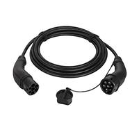 Harting EVC0105 - Electric Car Charger Type 2 3 Phase 20 A 11 kW 5 m/Certified Cable, Black