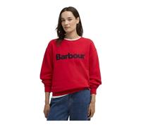 Hartland Crew Sweatshirt- female- Barbour- Sweatshirts- Red- M- Sweatshirts & Hoodies M