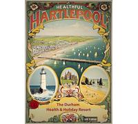 Hartlepool Division Adventure Travel Poster - A4 Wall Art, Wanderlust Print, Inspirational World Map, Vintage City, Retro Poster, Home Decor for Living Room, Office, Gift Idea for Travel Lovers