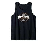 Hartlepool North East England Coordinates Label 2C Tank Top
