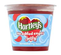 Hartley's Jelly Pot Strawberry No Added Sugar 115g - Pack of 2