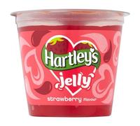 Hartley's Jelly Strawberry Flavour 125g (Pack of 12 x 125g)