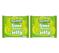 Hartley's Lime Flavour Jelly, 135g, Pack of 2