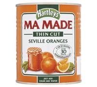Hartley's Ma Made Thin Cut Seville Oranges 850g - Pack of 6