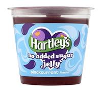 Hartley's No Added Sugar Blackcurrant Jelly Pot 115g - Pack of 2
