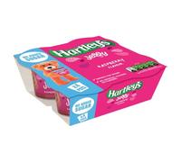 Hartley's No Added Sugar Rasberry Jelly 4 X 115g