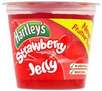 Hartleys Strawberry Flavour Jelly 125 g (Pack of 24)