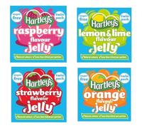 Hartley's Sugar Free Jelly Twin Pack, Raspberry, Lemon & Lime, Strawberry and Orange Flavours, Natural Colours