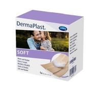 Hartmann DermaPlast® Soft Wundpflaster, 8cm x 5m - 1 Rolle | Packung (1 Stück)