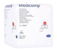 Hartmann Medicomp 4218252 Non-Woven Dressing, Non-Sterile, 4-Ply 10 cm x 10 cm, Pack of 100