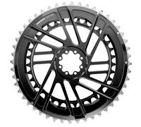 Sram Force Axs 2x12s Dm Chainring Silver 50/37t 50/37t Black