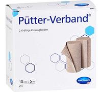 Hartmann Pütter-Verband®, 10 cm x 5 m - 2Stk. | Packung (2 Stück) - B01NCS9VJO