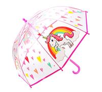 Hartom Rainbow Unicorn,Childrens Lightweight, POE Dome Umbrella.