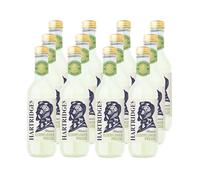 Hartridges Celebrated Elderflower Pressé 330ml Glass Bottles - Pack of 12 of 330ml Glass Bottles. Sparkling Drink with Natural Extracts and No Artificial Colours. Gluten-Free, Suitable for Vegans