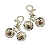 Harts Keepsafe Purse Handbag Keys Security Nickel Plated Bell Attachment to Prevent Pick Pockets 5 x Unit