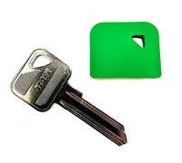 Harts Large Square Silicon Rubber TX3D Key Caps Cover (Single unit) (Single Green)