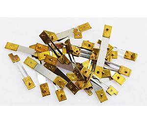 Harts Pack of 10 Assorted Brass French Clock Suspension Spring