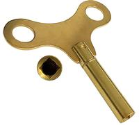 Harts Solid Brass Winding and Setting Clock Keys Full Range from 2mm up to 6mm (3.75mm 6)