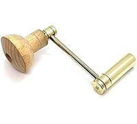 Harts Solid Brass & Wood Winding and Setting Crank Clock Keys Range from 4mm up to 8mm (6.25mm 16)