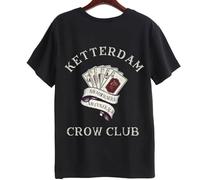 Hartwell Ketterdam Crow Club Six of Crows Men T Shirt Black