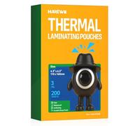 Hartwii 200Pack Thermal Laminating Pouches 3mil Laminating Sheets 4.3x6.3