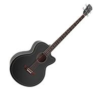 Hartwood Artiste Electro Acoustic Bass Guitar Black