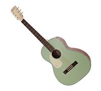 Hartwood Century Left-Handed Parlour Acoustic Guitar Mint Green