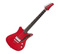 Hartwood Deytona I Electric Guitar, Mesa Sunset Red | Mini Humbucker for a Uniquely Balanced Sound, Mahogany Body for Warm Resonant Tones, Ebony Fretboard, Mesa Sunset Red