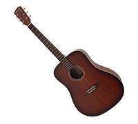 Hartwood Renaissance Left-Handed Dreadnought Acoustic Guitar Mahogany