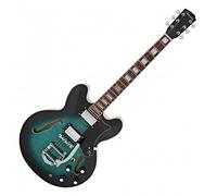 Hartwood Revival Legend TR Semi Acoustic Guitar Tealburst