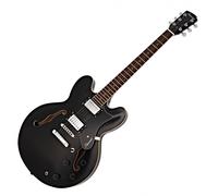 Hartwood Revival Semi Acoustic Guitar Jet Black