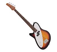 Hartwood Satellite Left Handed Bass Guitar Sunburst