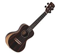 Hartwood Sonata Armrest Concert Ukulele, AA Solid Ebony