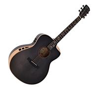 Hartwood Sonata-FX Jumbo Electro-Acoustic Guitar Black