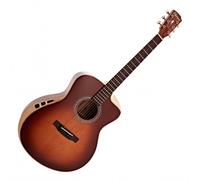 Hartwood Sonata Grand Auditorium Acoustic Guitar RW Charcoal Stain