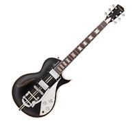 Hartwood Speedway Vibrato Electric Guitar Greaser Black - Nearly New