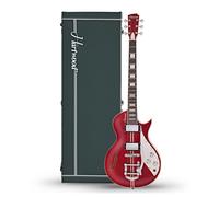 Hartwood Speedway Vibrato Electric Guitar & Hard Case Lipstick Red