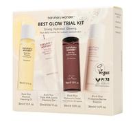 haruharu Best Glow Trial Kit, Skin care Starter Set, Travel Size, Vegan