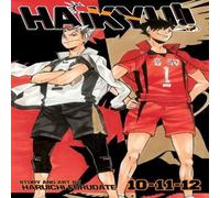 Haruichi Furudate Haikyu (3-in-1 Edition), Vol. 4 Paperback Book Haruichi Furudate Multicolor
