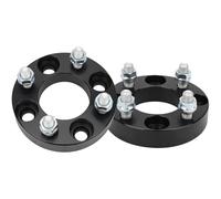 Haruma 4x4 Wheel Spacers for EZ Go Club Car, 1inch 66mm Hub Bore ATV Wheel Spacer with 1/2''x20 Studs 2PCS 4 Lug Golf Cart Car Accessories 4x101.6mm Real Forged Wheel Adapters