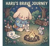 Haru's Brave Journey: A Coloring Book for People with Depression
