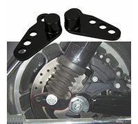 Harvard Chrome Lowering Kit 1-3 Inch Adjustable for Harley Touring Street Glide/Road Glide/Electra Glide/Road King 02-16 (Air Shocks)