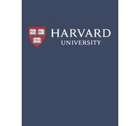 Harvard University : Composition Notebook Diary Students MEN WOMEN 8.5 x 11 large