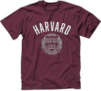 Harvard University - Crimson. - Short Sleeve T-Shirt, Unisex, Heritage Logo, NCAA Colleges XL