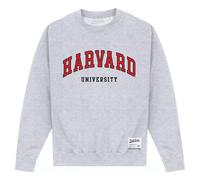 Harvard University Men's Script Sweatshirt in Grey | Size: Medium Harvard University Grey M