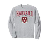 Harvard University Veritas Red Crest Sweatshirt