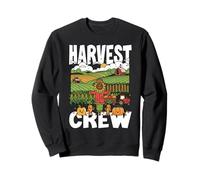 HARVEST CREW farming farmer harvesting the crop every year Sweatshirt
