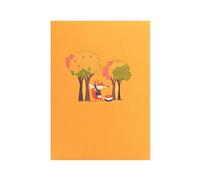 Harvest Forest Thanksgiving Popup Card 3D Greeting Card Funny Birthday